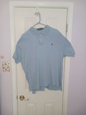 Polo Ralph Lauren Light Blue Heather Classic Polo XL